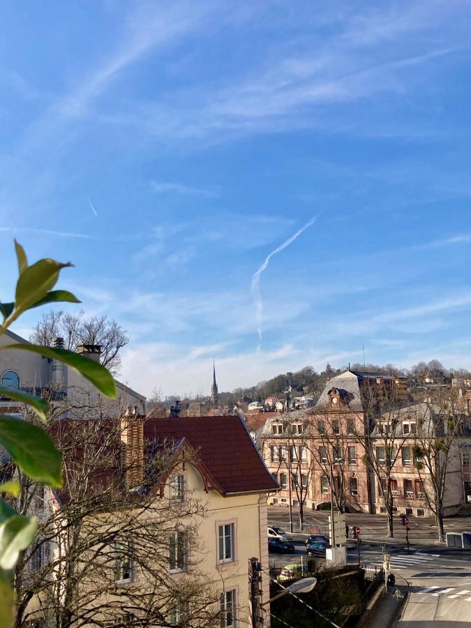 Appartement Avec Terrasse Et Parking Gratuit Accole Montbeliard Luaran gambar